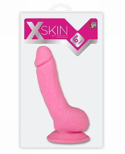 ������� ������������� XSKIN 6 TPR DONG PINK - 15 ��.