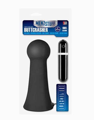 ������� ������ ����������� MENZSTUFF VIBRATING BUTTCRASHER BULBOUS - 20 ��.