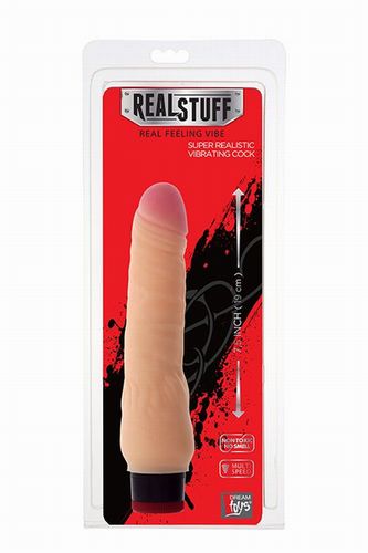 �������� ������������ ����� REALSTUFF 8INCH VIBRATOR - 19 ��.