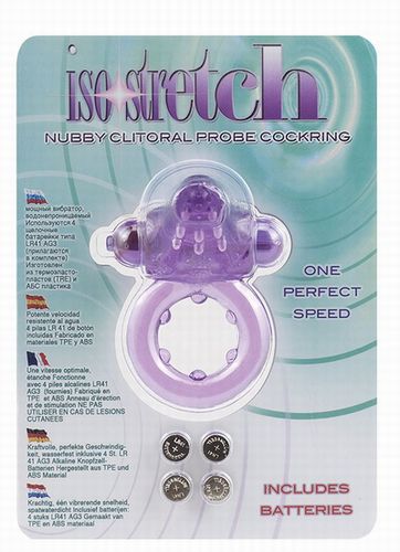 ���������� ����������� ������ � ��������� � ��������� ������� NUBBY CLITORAL PROBE COCKRING