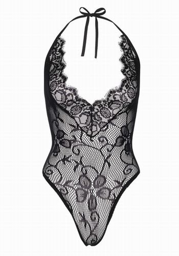 ��������� ����� EYELASH LACE TRIMMED TEDDY