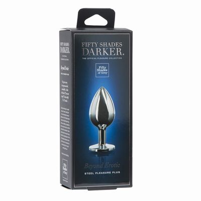 ����������� �������� ������ DARKER BEYOND EROTIC STEEL BUTT PLUG 