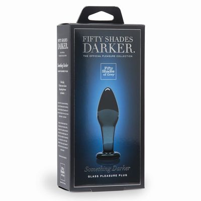 ���������� �������� �������� DARKER SOMETHING DARKER GLASS BUTT PLUG