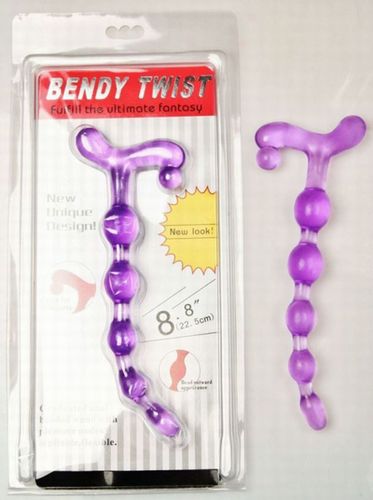 Anal Beads Purple 23/201mm