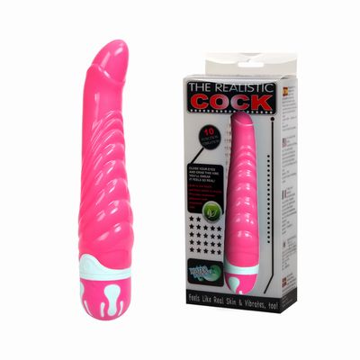 BW0337 / �������� / Fantasy Jelly Vibe, 10-vibr, Pink, 21,8cm