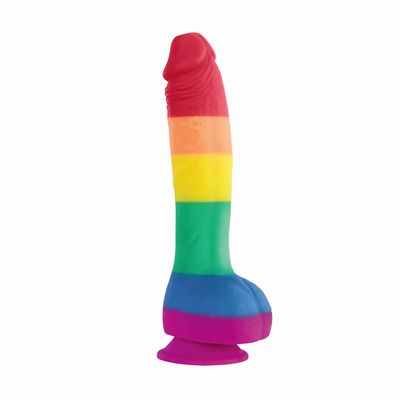 Colours - Pride Edition - 8 Dildo - Rainbow   