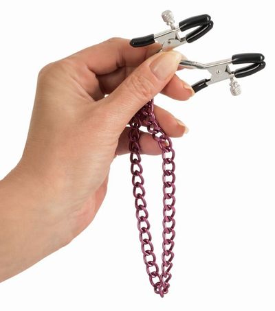      Nipple Clamps with Chain