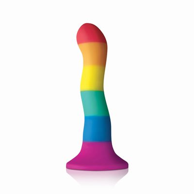    Colours - Pride Edition - 6 Wave Dildo - Rainbow