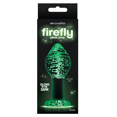      Firefly Glass - Plug - Large - Clear