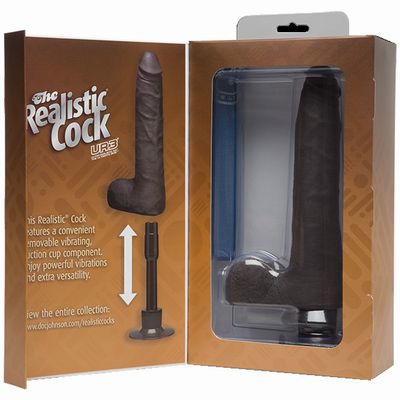 - - The Realistic Cock ULTRASKYN Vibrating 9