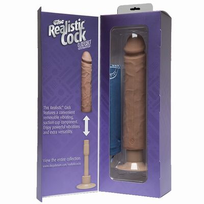 -   The Realistic Cock ULTRASKYN Without Balls Vib