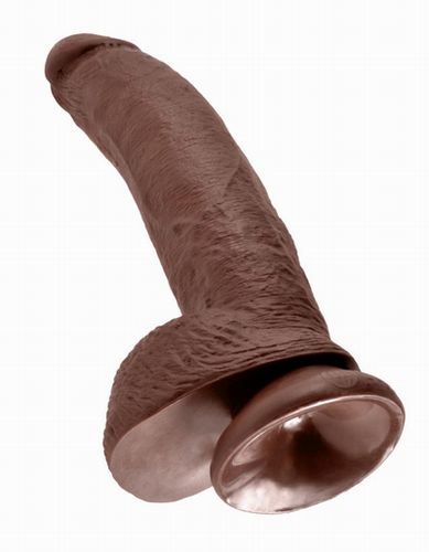 ������������� �� �������� � �������� ���������� King Cock 9 Cock with Balls Brown