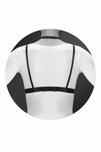 Bijoux Pour Toi :     Harnais de poitrine elastique Alyssa