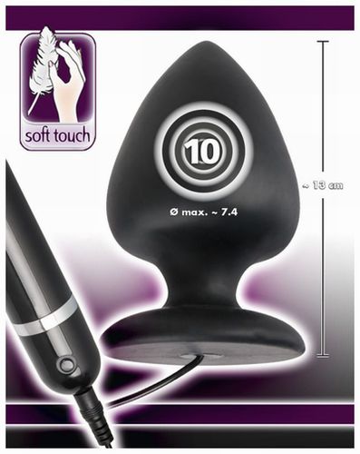 �������� ������ �� ������� � ������� �� Black Velvets Vibrating Plug