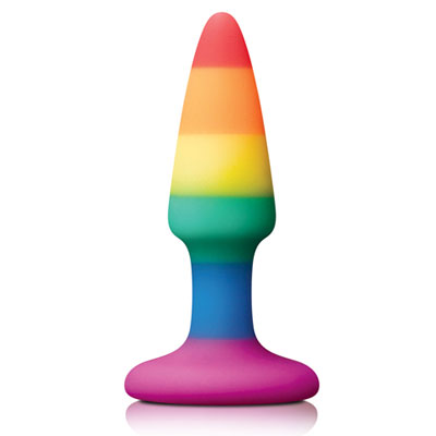    Colours - Pride Edition - Pleasure Plug - Mini - Rainbow