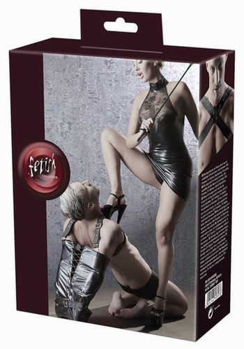      Imitation Leather Armbinder by fetish collection