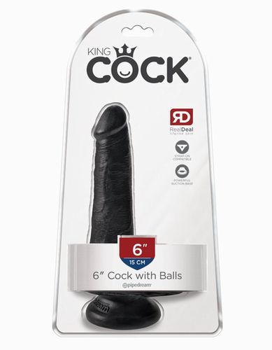       King Cock 6 Cock with Balls