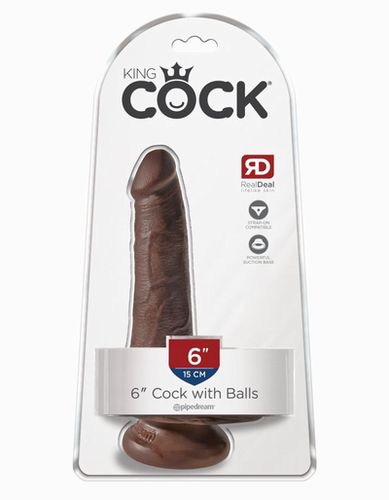       King Cock 6 Cock with Balls
