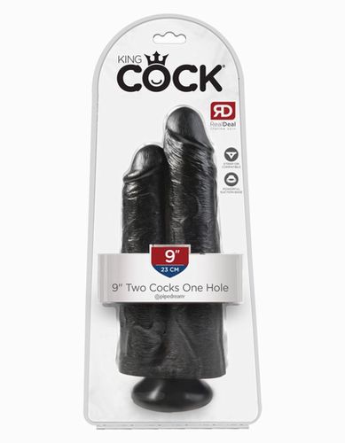      King Cock 9 Two Cocks One Hole