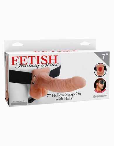      Fetish Fantasy Series 7 Hollow Strap-On with Balls