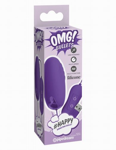    USB  OMG! Bullets #Happy USB Bullet, Purple