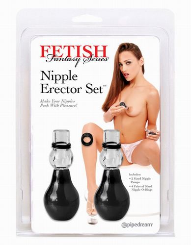      Fetish Fantasy Series Nipple Erector Set - Black