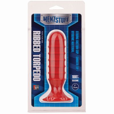 ������� ��������� �������� ��� �������� ���������� MENZSTUFF RIBBED TORPEDO PLUG - 13 ��.