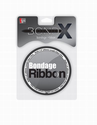   BONDX BONDAGE RIBBON BLACK