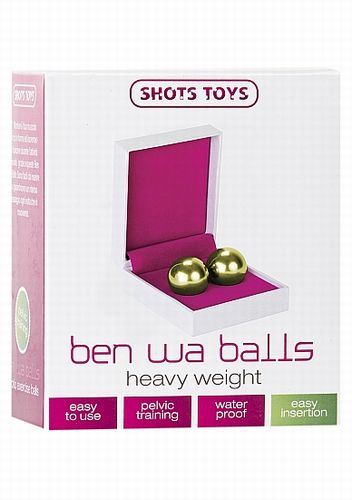   Ben Wa Balls Heavy Weight Gold 