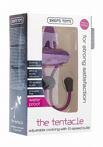  Tentacle Cockring  Purple 