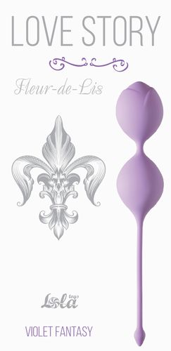   Fleur-de-lisa Violet Fantasy