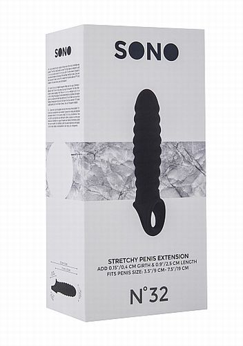 ������� Stretchy Penis Extension Black No.32 