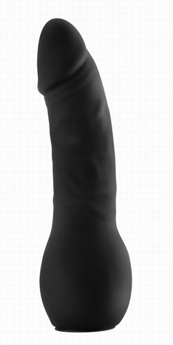  Deluxe Silicone Strap On 10 Inch Black Ouch! 