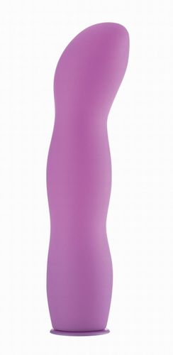  Deluxe Silicone Strap On 10 Inch Purple Ouch! 