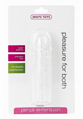  Realistic Penis Extension Transparent 