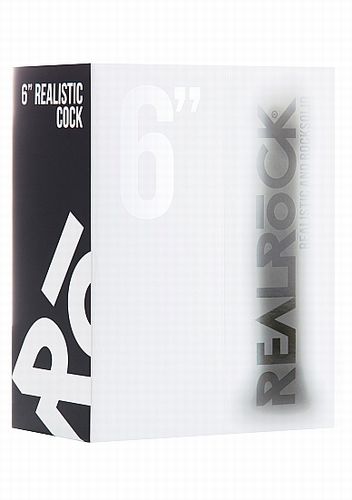  Realistic Cock 6" Black 
