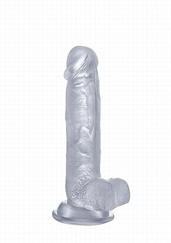 ������������� Realistic Cock 8" Transparent 