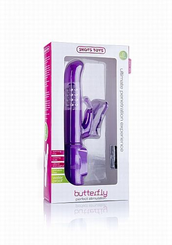 Rechargeable Butterfly Purple 