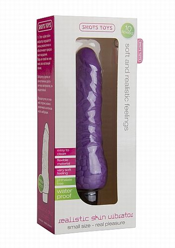  Realistic Skin Vibrator Small Purple