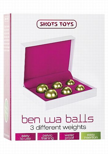   Ben Wa Balls Set Gold 