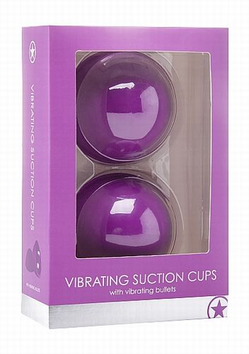  Vibrating Suction Cup Purple