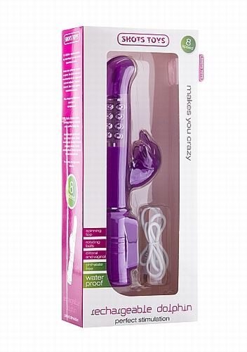  Rechargeable Dolphin Purple 