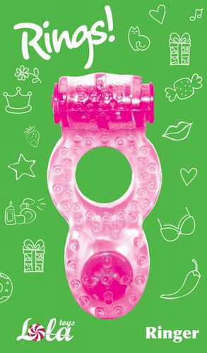 ����������� ������ � ��������� Rings Ringer pink 