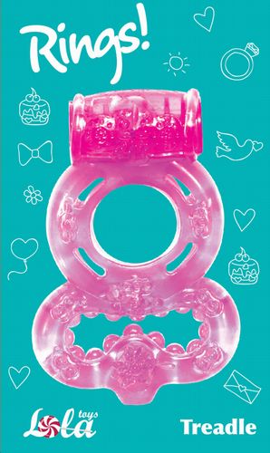 ����������� ������ Rings Treadle pink 