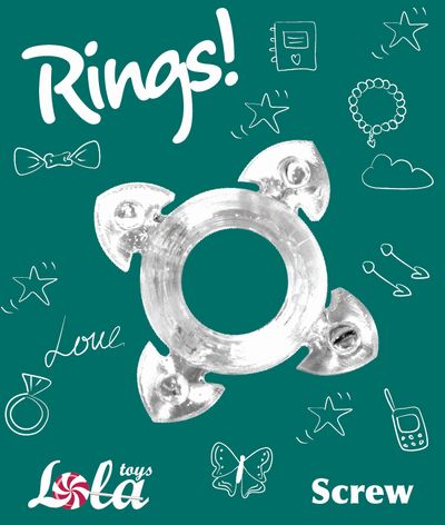 ����������� ������ Rings Screw white