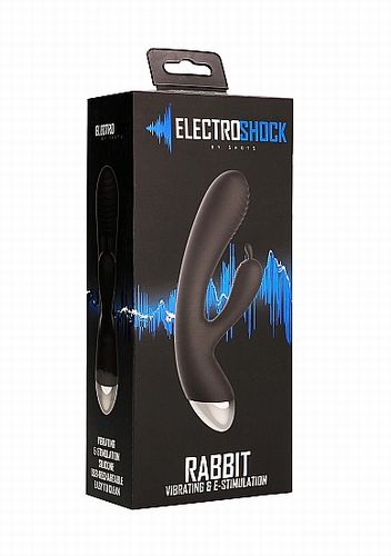  E-Stim Rabbit Vibrator Black 