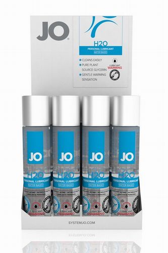     JO Personal Lubricant H2O Warming, 1 oz (30.)