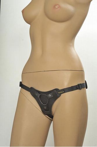  Kanikule Leather Strap-on Harness  Anatomic Thong 
