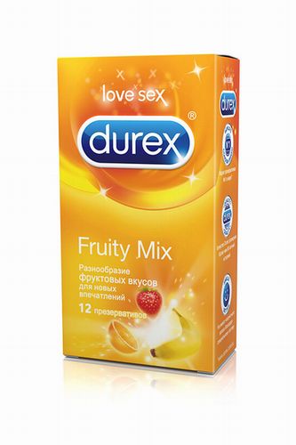  Durex 12 Fruity Mix   