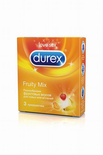  Durex 3 Fruity Mix   